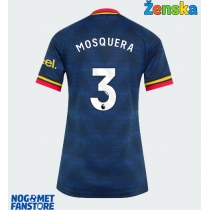 Arsenal Cristhian Mosquera #3 Gostujuci Dres za Ženska 2026-27 Kratak Rukav